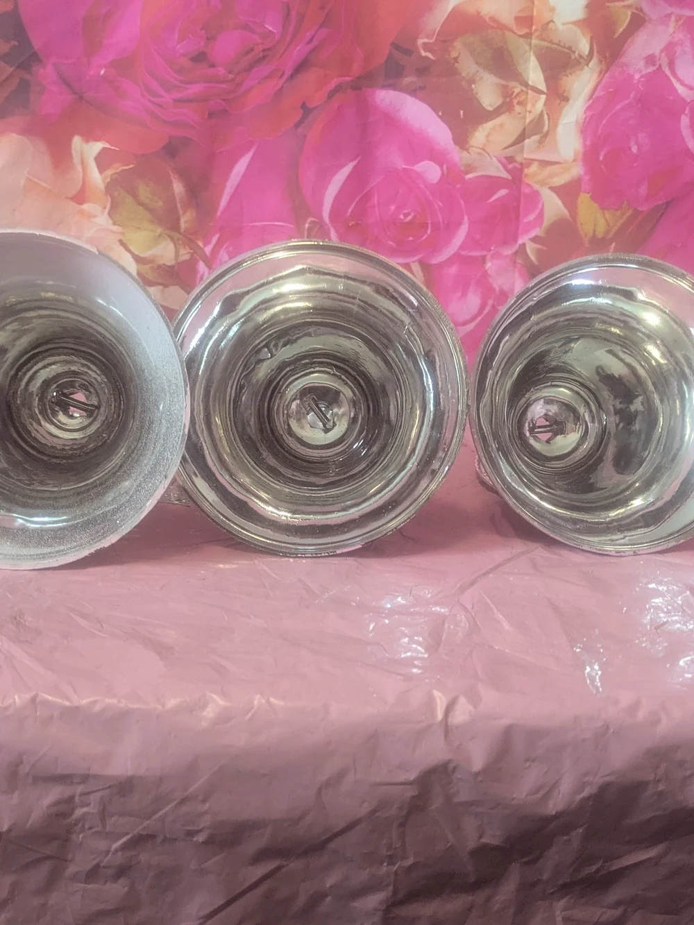 Hand painted Pink Party Bell Centerpiece Hanging Prop- Home Party Supplies